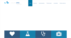 Desktop Screenshot of centromedicoarganda.com